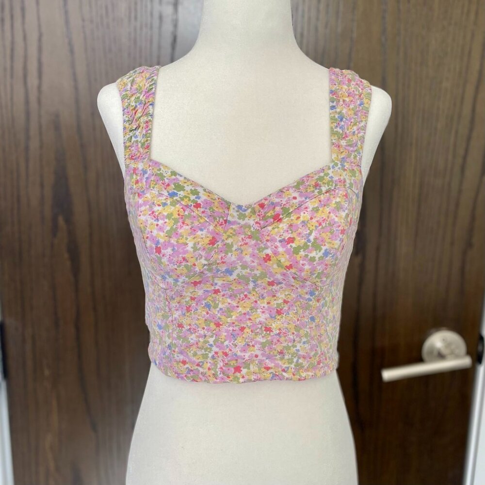 Japana Floral Corset Top